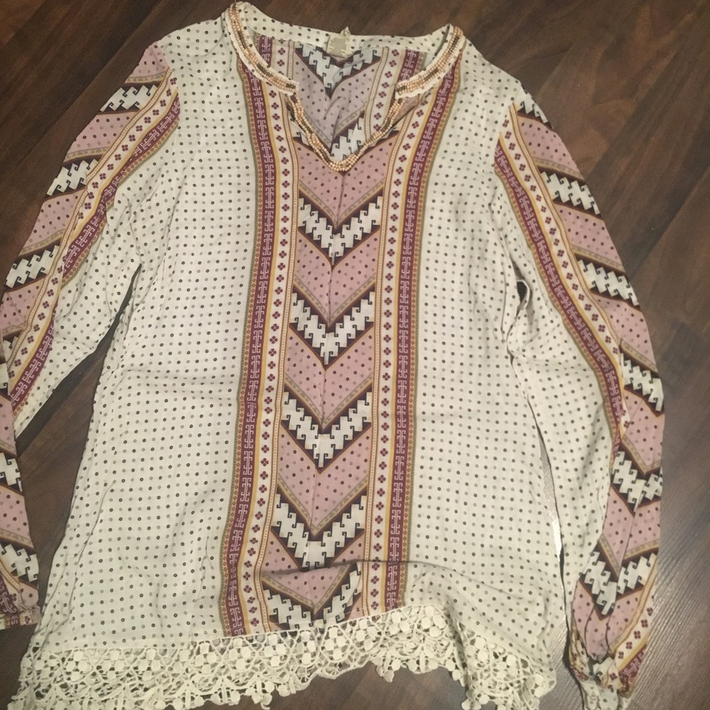 GIMMICKS tunic